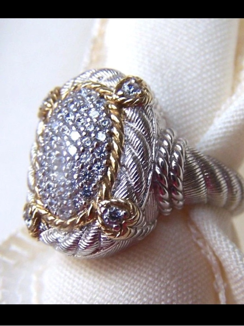 Stunning Judith Ripka Ring 💍 - Picture 4 of 10